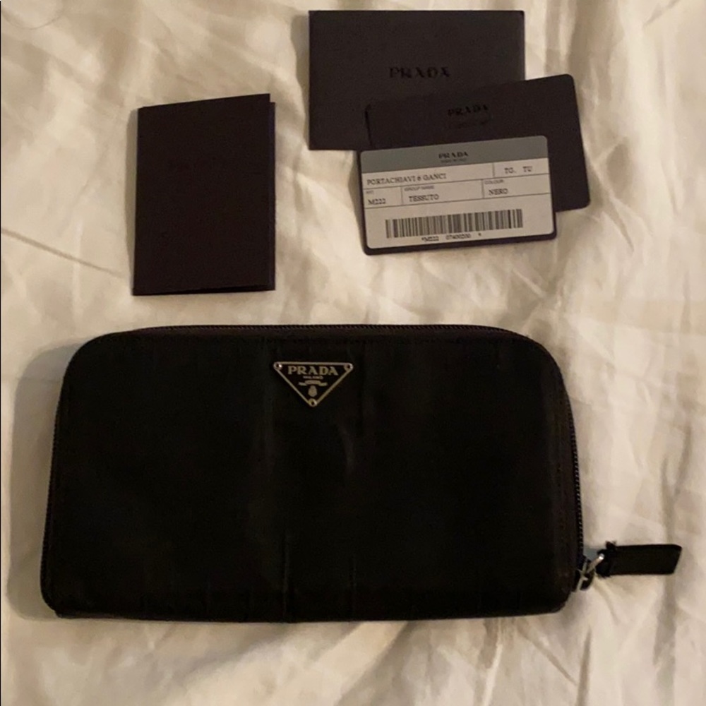Prada Black Wallet